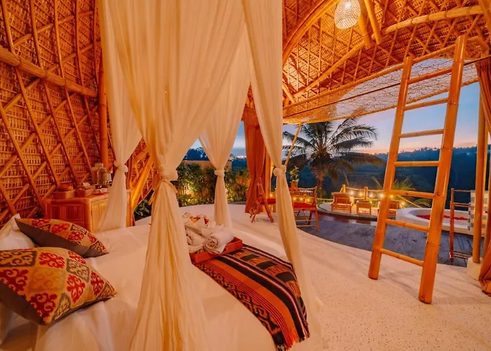 Angel Bali Suites, Private Nature Bamboo Villa
