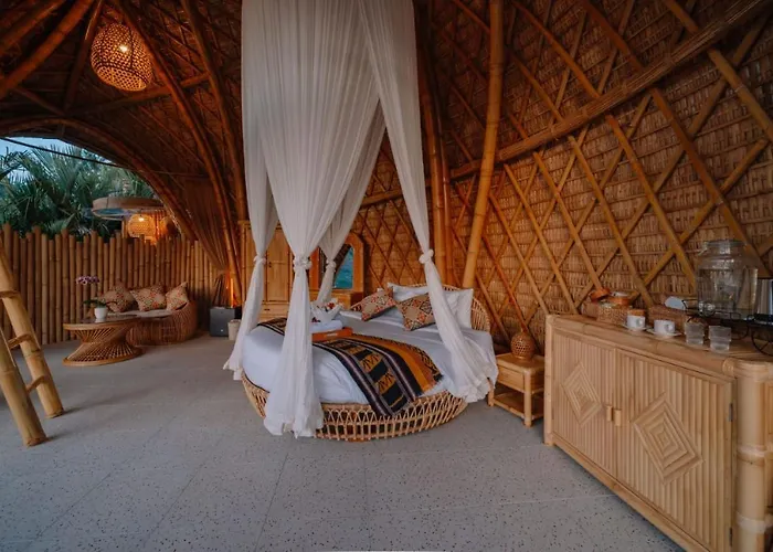 Angel Bali Suites, Private Nature Bamboo Villa *