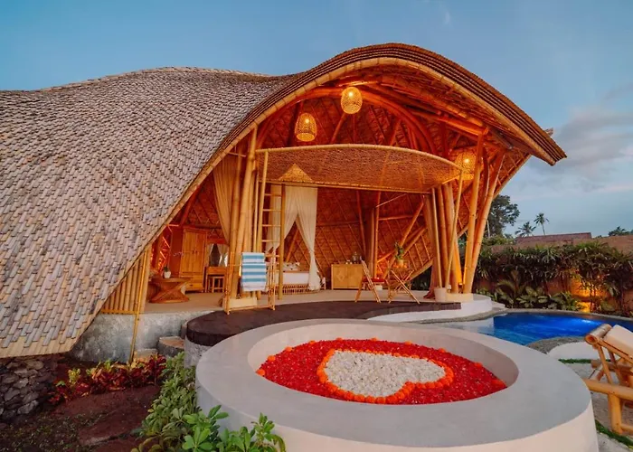 Angel Bali Suites, Private Nature Bamboo Villa Selat