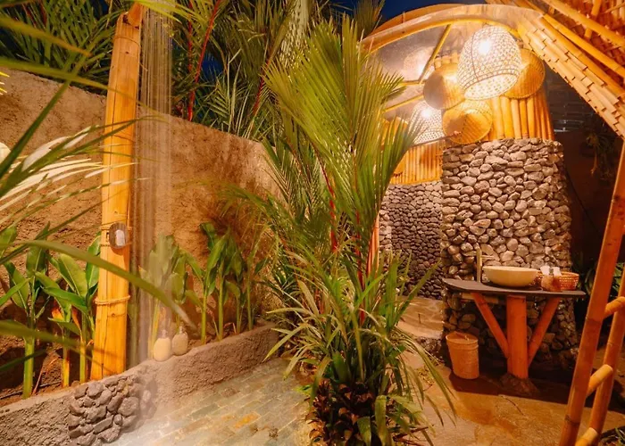 Angel Bali Suites, Private Nature Bamboo Villa *