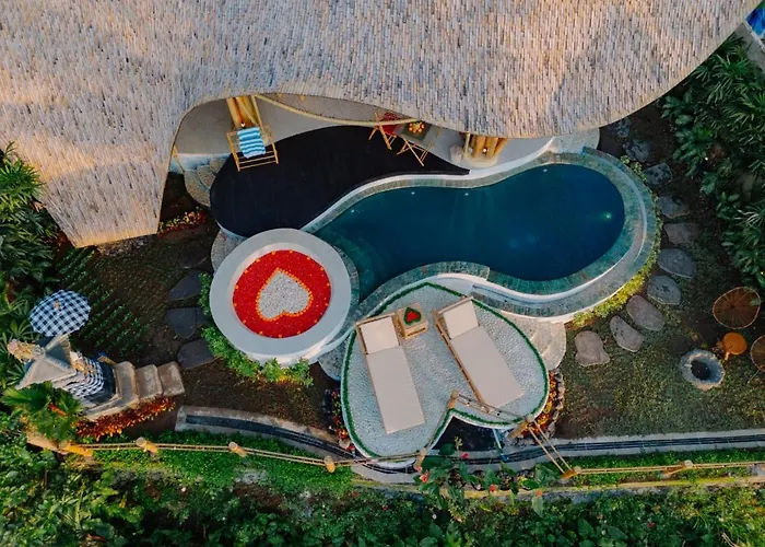Angel Bali Suites, Private Nature Bamboo Villa *