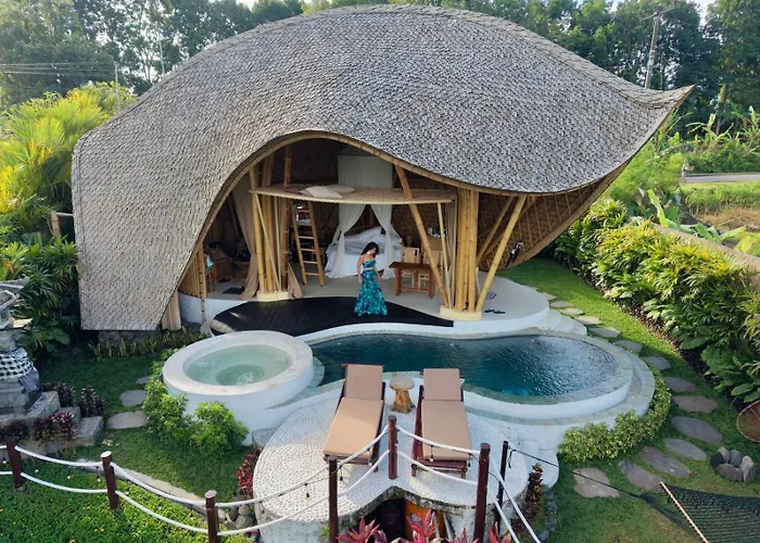 Villa Angel Bali Suites, Private Nature Bamboo Selat